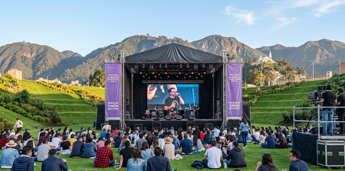 Parque Simón Bolívar — Festivales al Parque Bogotá